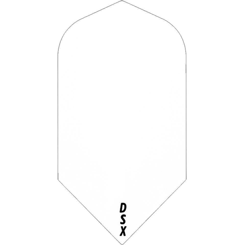 *Designa DSX100 Dart Flights - Slim White