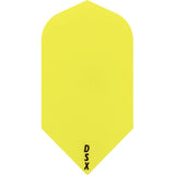 *Designa DSX100 Dart Flights - Slim Yellow