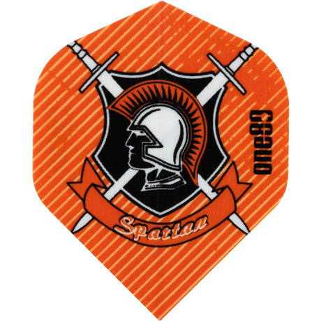 *One80 Dart Flights - Gladiator Flights - Std - Red Double Sword