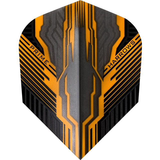 Harrows Prime Dart Flights - No6 - Std - Club Brass