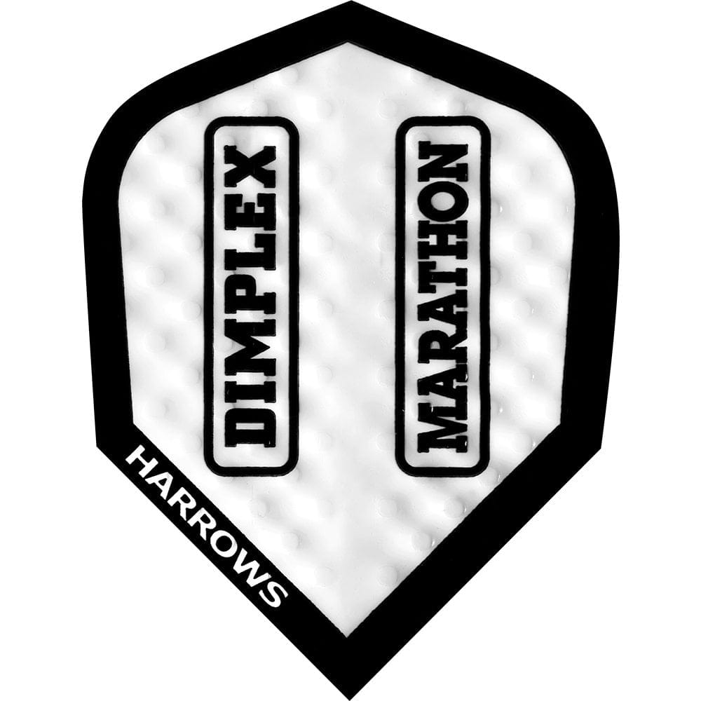 *Harrows Dart Flights – Dimplex Marathon – Std – Schwarzer Rand