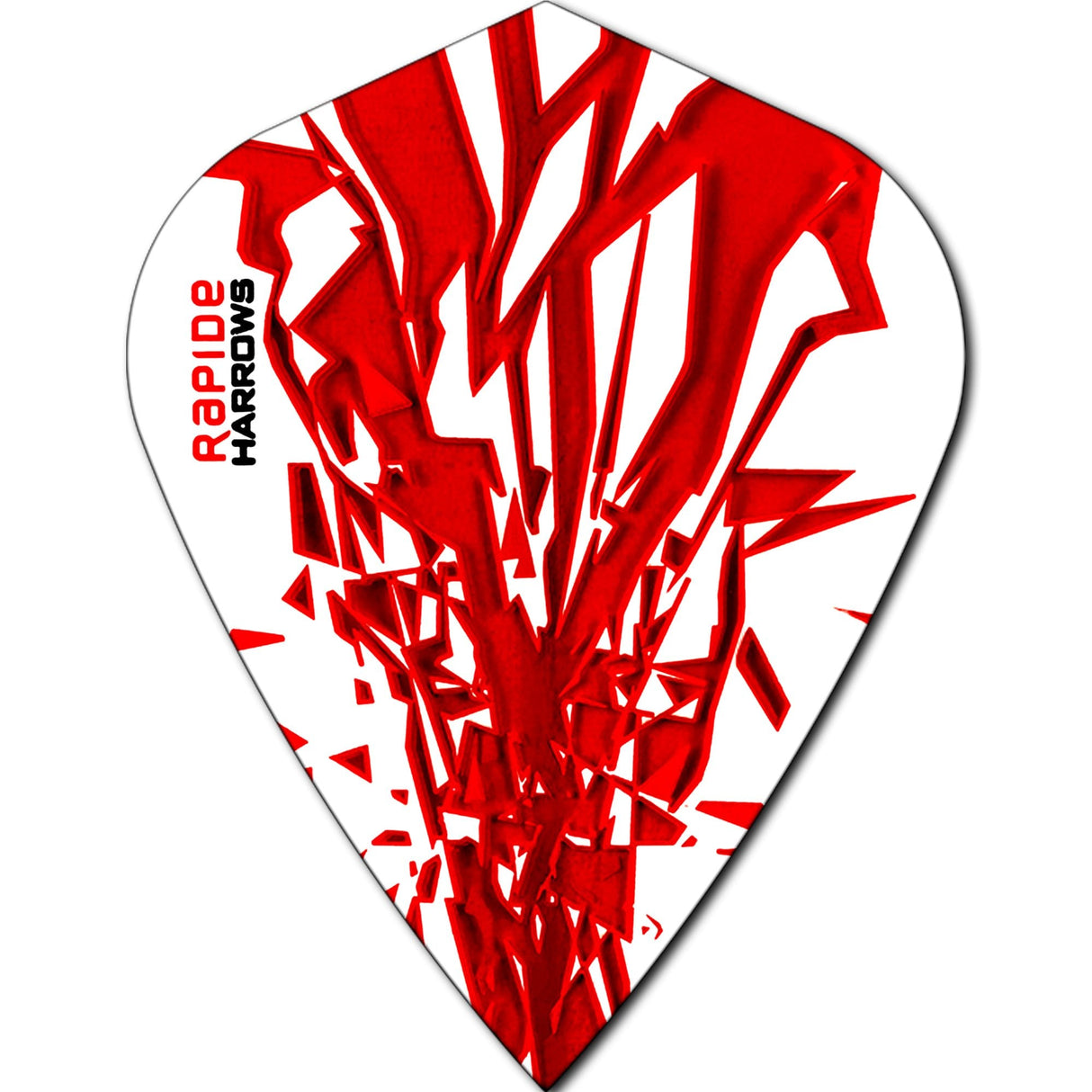 *Harrows Rapide Dart Flights – Drachenform – 100 Mikron
