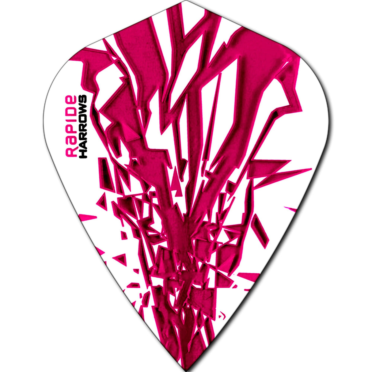 *Harrows Rapide Dart Flights – Drachenform – 100 Mikron