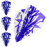 *Harrows Rapide Dart Flights – Drachenform – 100 Mikron
