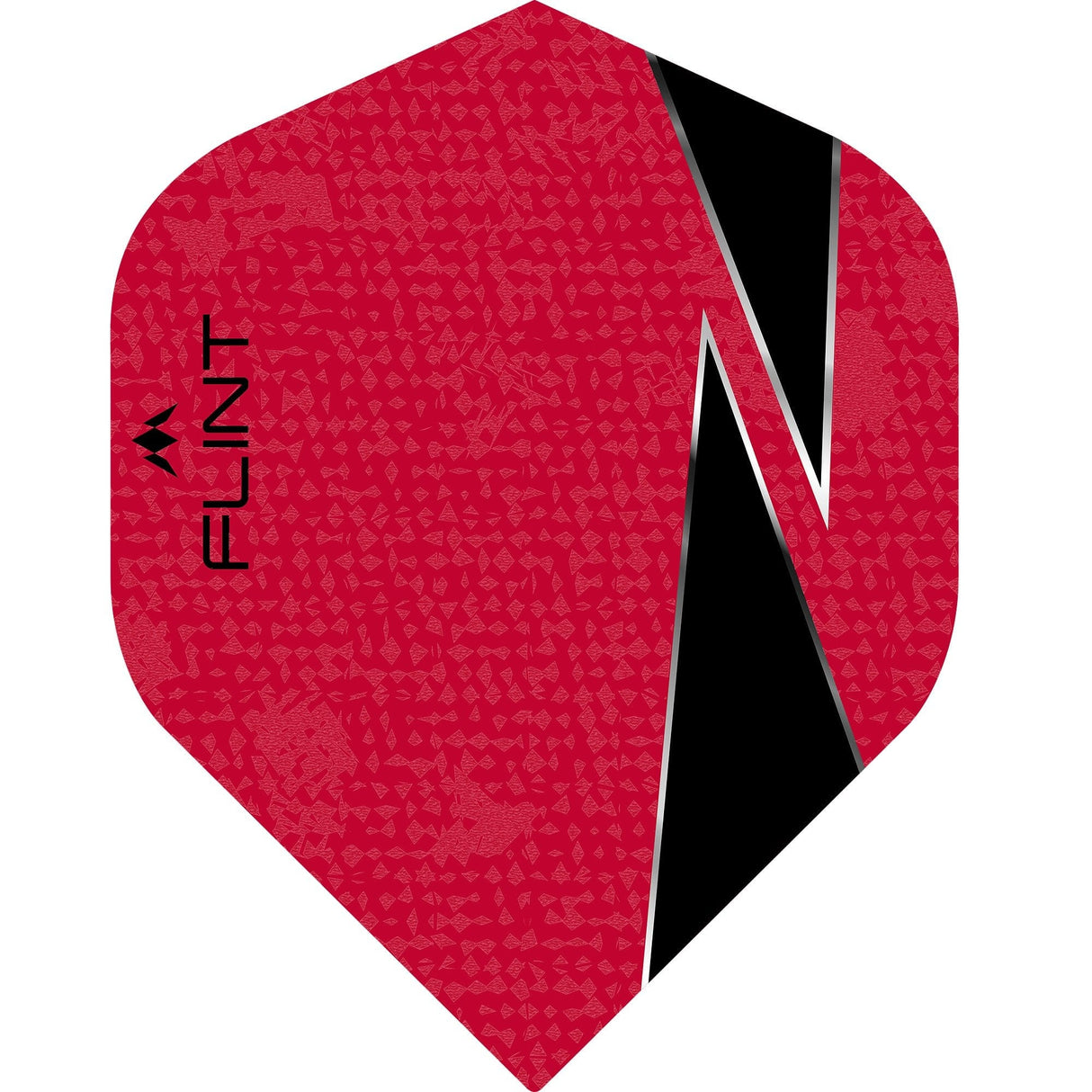 *Mission Flint-X Dart Flights - 100 Micron - No2 - Std Red