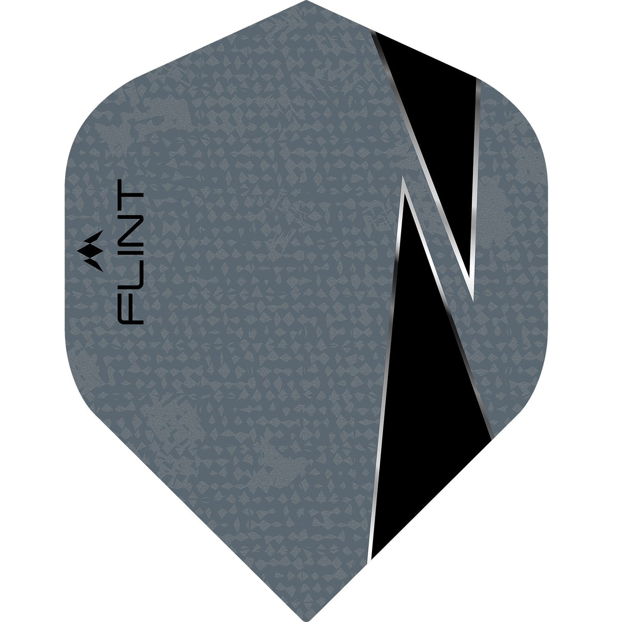 *Mission Flint-X Dart Flights - 100 Micron - No2 - Std Grey