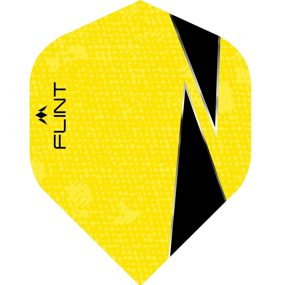 *Mission Flint-X Dart Flights - 100 Micron - No2 - Std Yellow