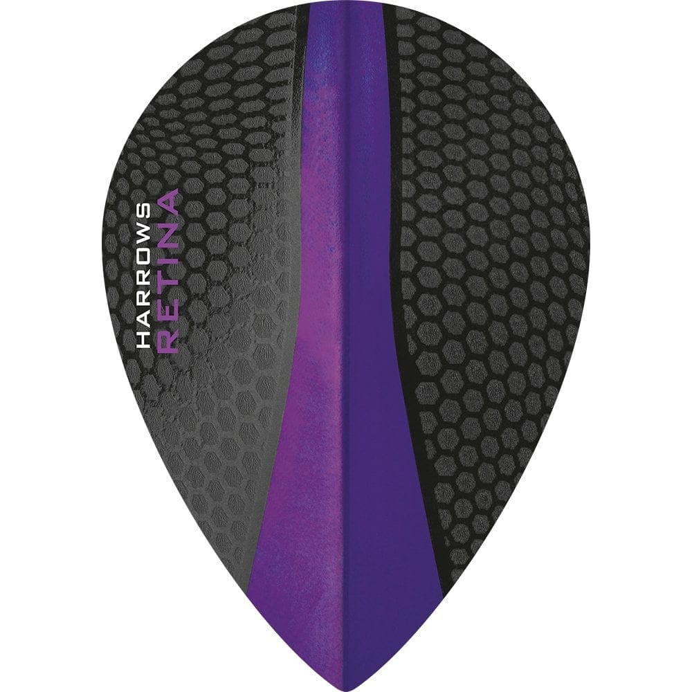 *Harrows Retina Dart Flights - Pear Purple