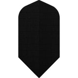 *Designa Dart Flights - Fabric Rip Stop Nylon - Longlife - Slim Black