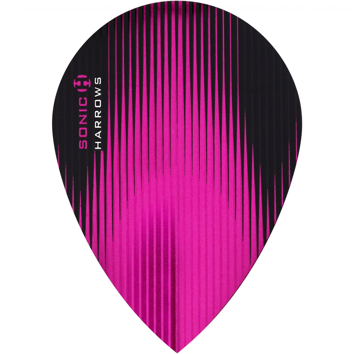*Harrows Sonic Dart Flights - Pear Shape - 100 Micron Pink
