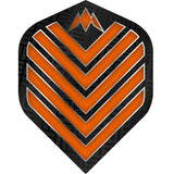 Mission Admiral Dart Flights - 100 Micron - No2 - Std Orange