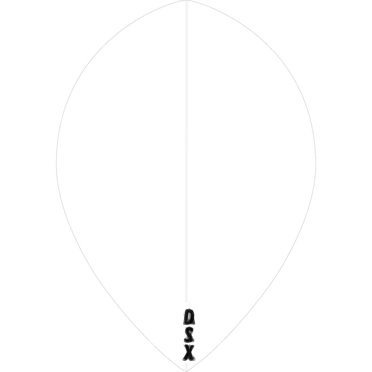 *Designa DSX100 Dart Flights - Pear Clear
