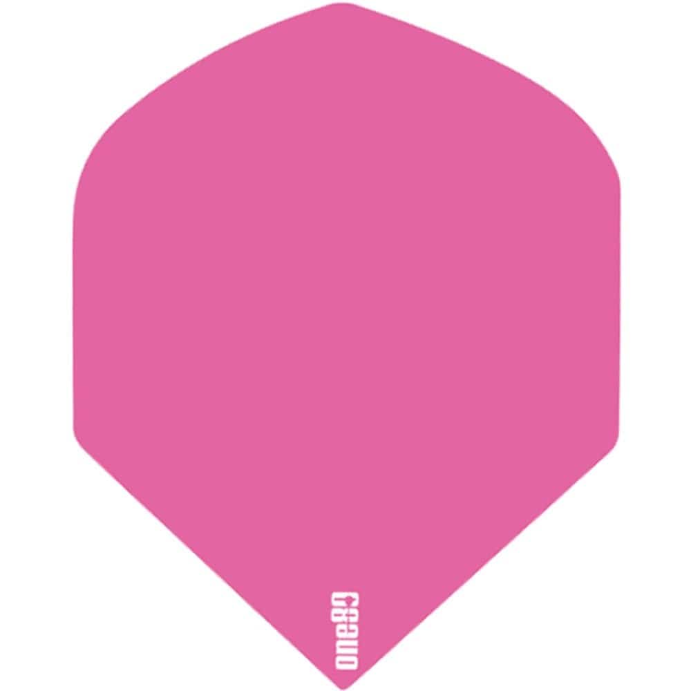 *One80 Dart Flights - 130 Micron - Pure Strength - Std Pink