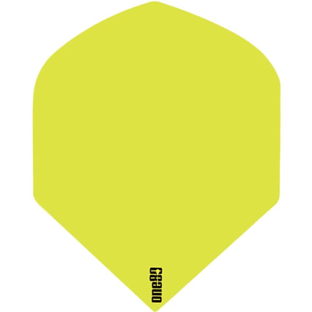 *One80 Dart Flights - 130 Micron - Pure Strength - Std Yellow