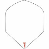 *One80 Dart Flights - 130 Micron - Pure Strength - Std White