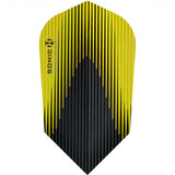 *Harrows Sonic X Dart Flights - Slim Shape - Sonic-X Yellow