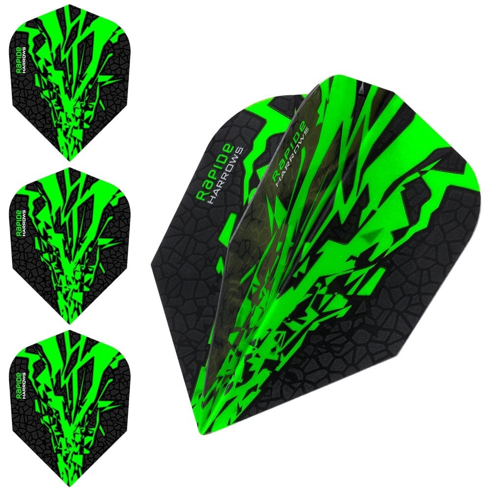 *Harrows Rapide X Dart Flights - Std Shape - Rapide-X