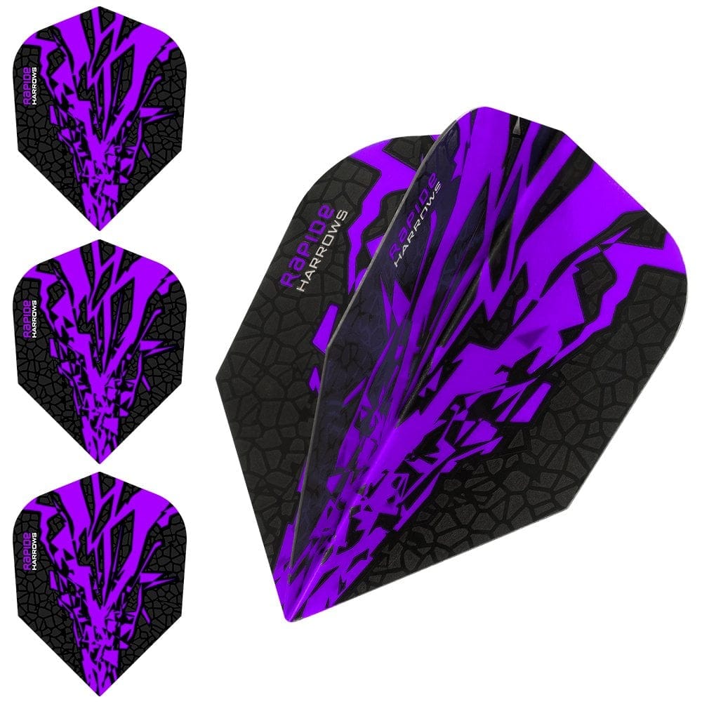 *Harrows Rapide X Dart Flights - Std Shape - Rapide-X