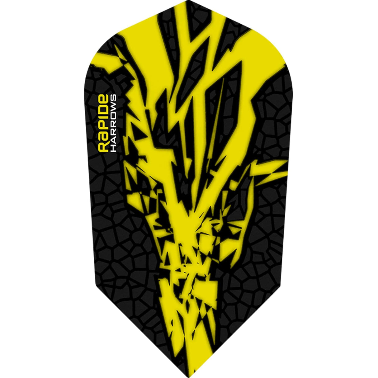*Harrows Rapide X Dart Flights - Slim Shape - Rapide-X Yellow