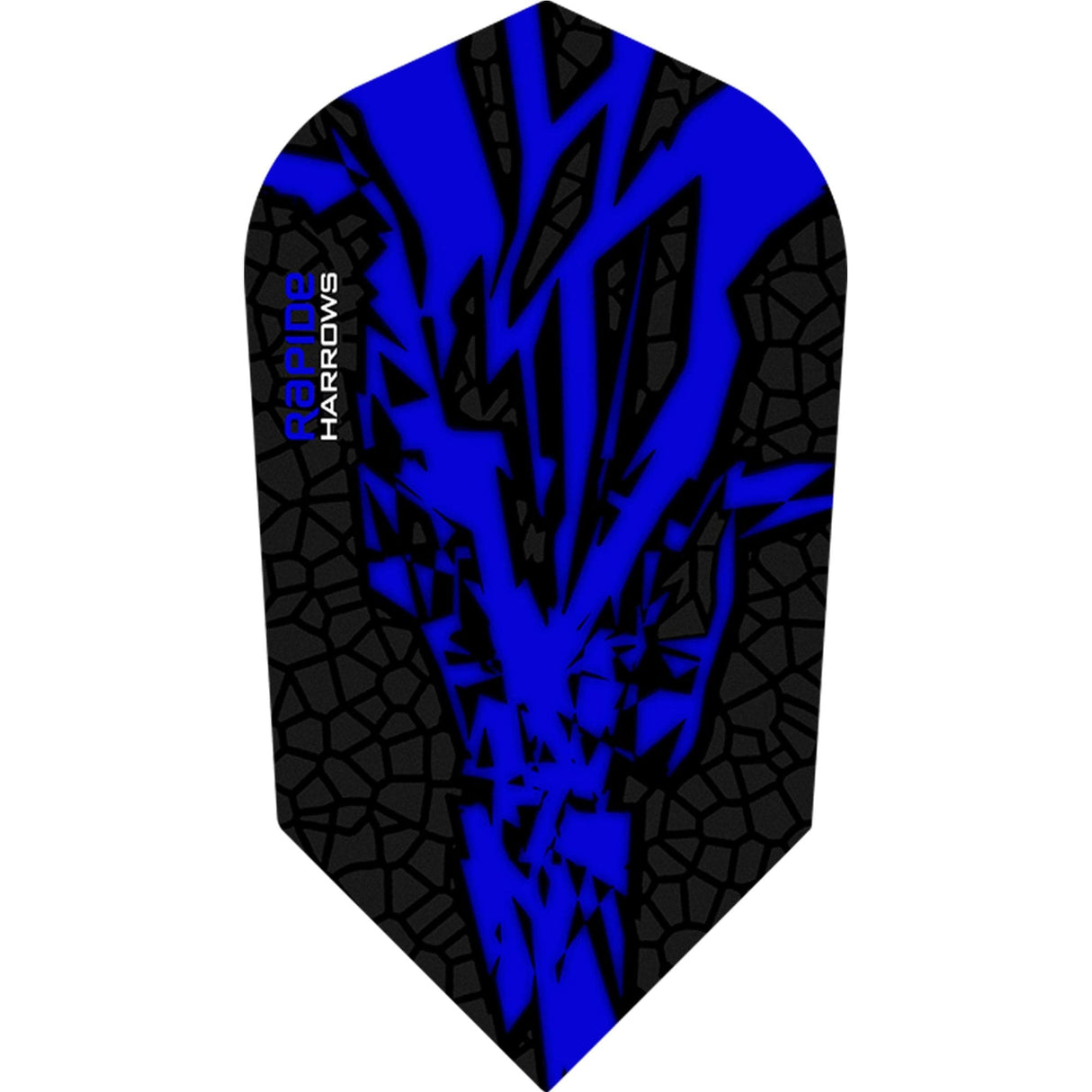 *Harrows Rapide X Dart Flights - Slim Shape - Rapide-X Dark Blue