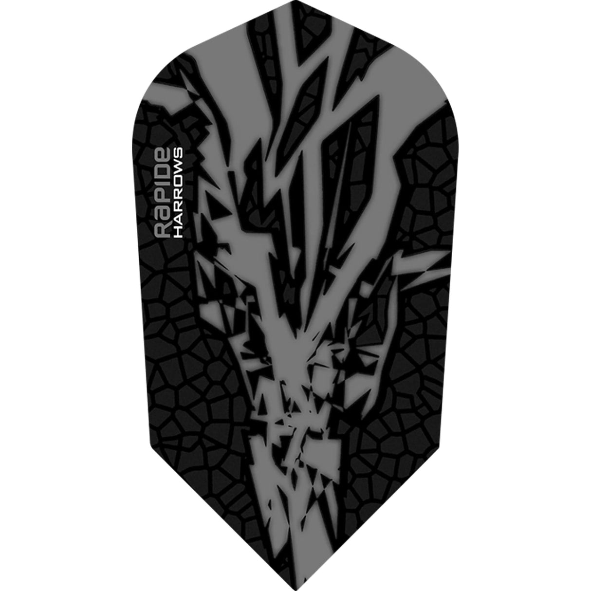 *Harrows Rapide X Dart Flights - Slim Shape - Rapide-X Smokey