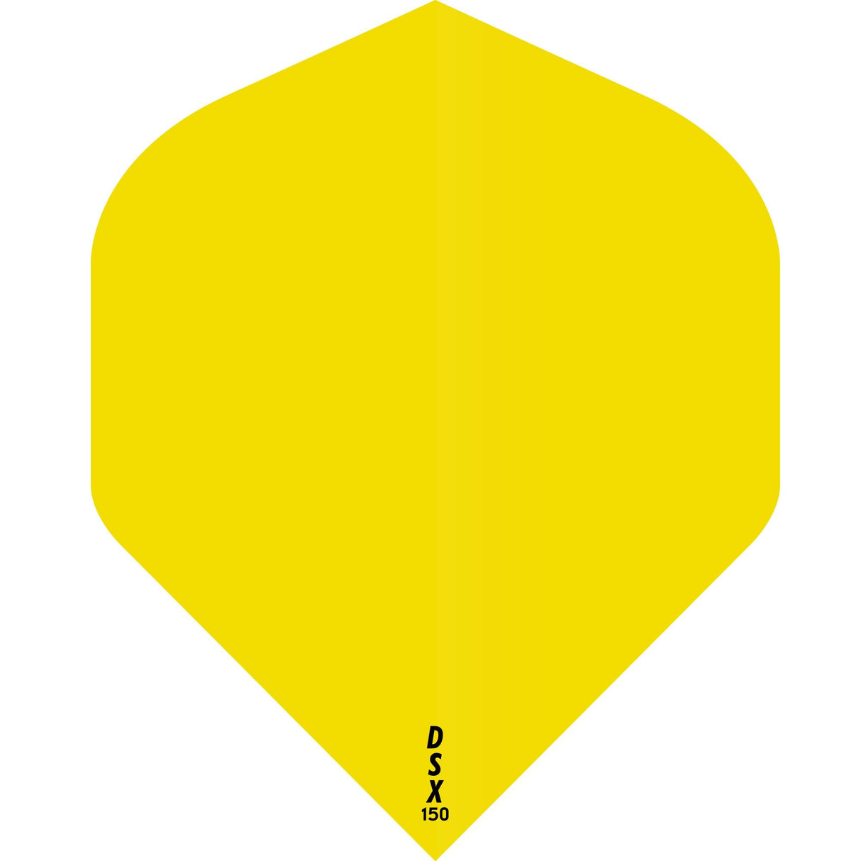 *Designa DSX150 Dart Flights - No2 - Std Yellow