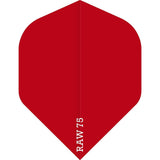 *Dart Flights - Raw 75 - 75 Micron - Std - Plain Red