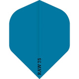 *Dart Flights - Raw 75 - 75 Micron - Std - Plain - Neon Neon Blue