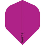 *Dart Flights - Raw 75 - 75 Micron - Std - Plain - Neon Neon Pink
