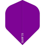 *Dart Flights - Raw 75 - 75 Micron - Std - Plain Purple