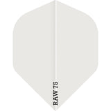 *Dart Flights - Raw 75 - 75 Micron - Std - Plain White