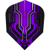 *Harrows Plexus Dart Flights - Std Shape - 100 Micron Purple