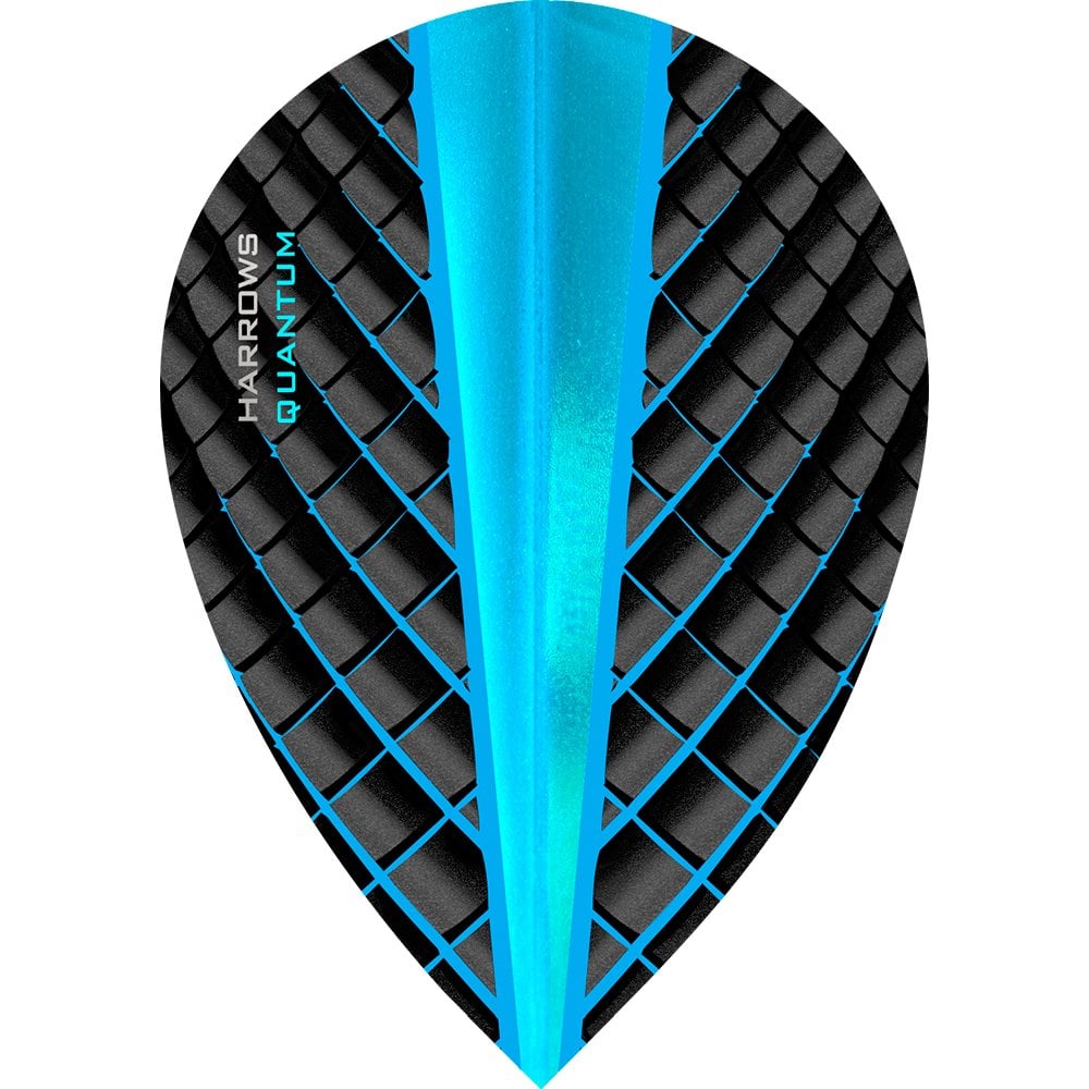 *Harrows Quantum Dart Flights – 3D-Effekt – 100 Mikron – Birne