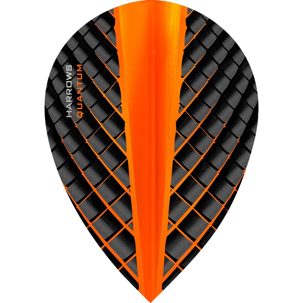 *Harrows Quantum Dart Flights – 3D-Effekt – 100 Mikron – Birne