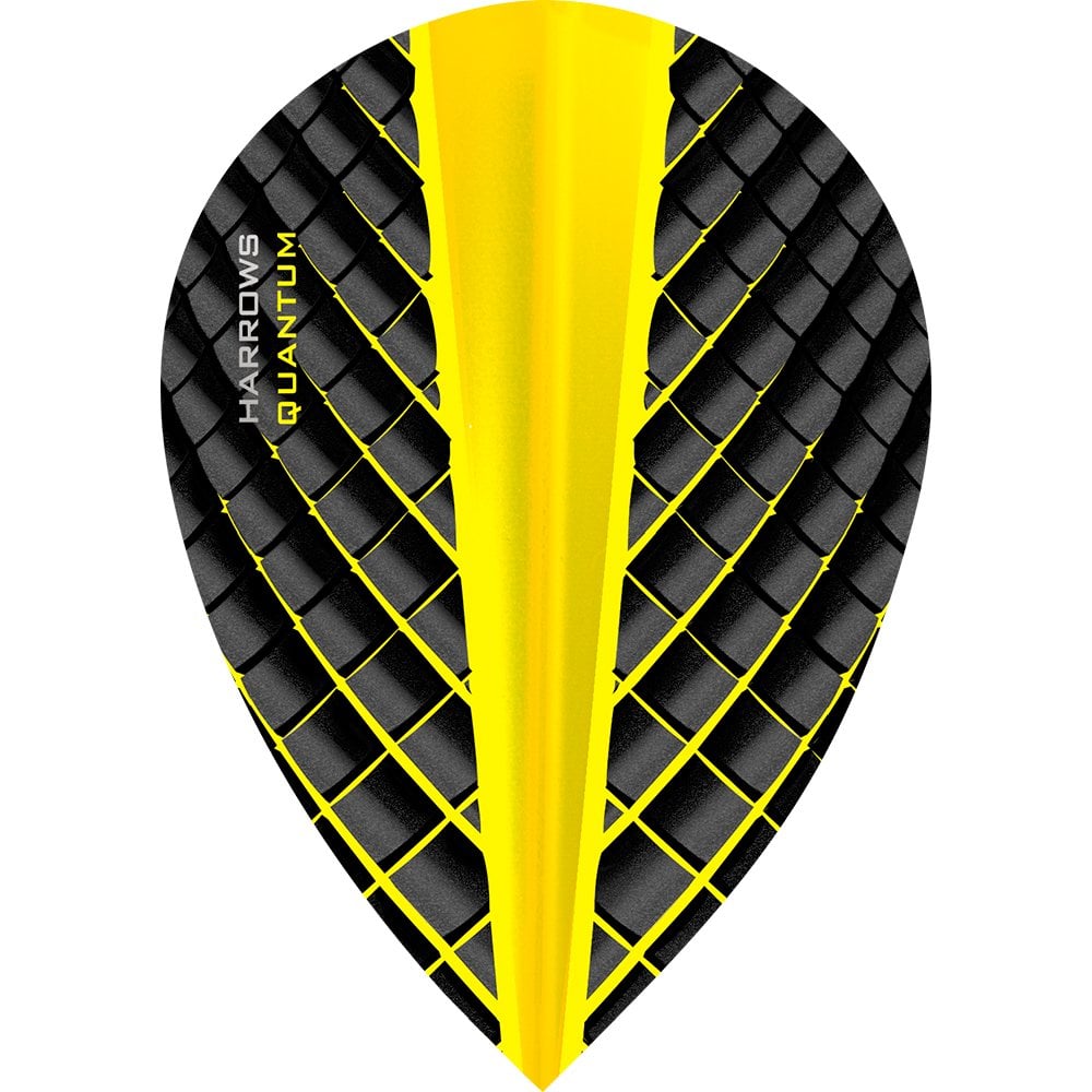 *Harrows Quantum Dart Flights – 3D-Effekt – 100 Mikron – Birne