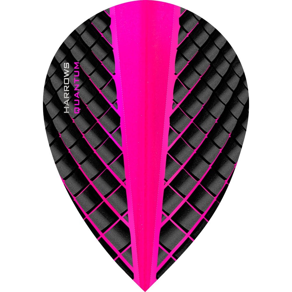 *Harrows Quantum Dart Flights – 3D-Effekt – 100 Mikron – Birne