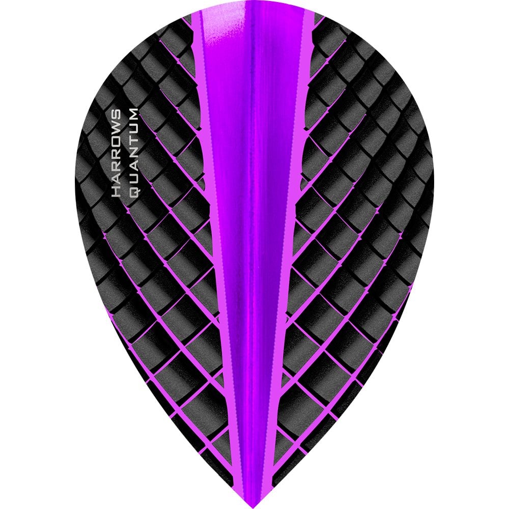 *Harrows Quantum Dart Flights – 3D-Effekt – 100 Mikron – Birne