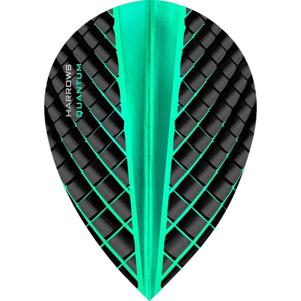 *Harrows Quantum Dart Flights – 3D-Effekt – 100 Mikron – Birne