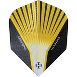 *Harrows Prime Dart Flights - No6 - Std - Saru King - Yellow