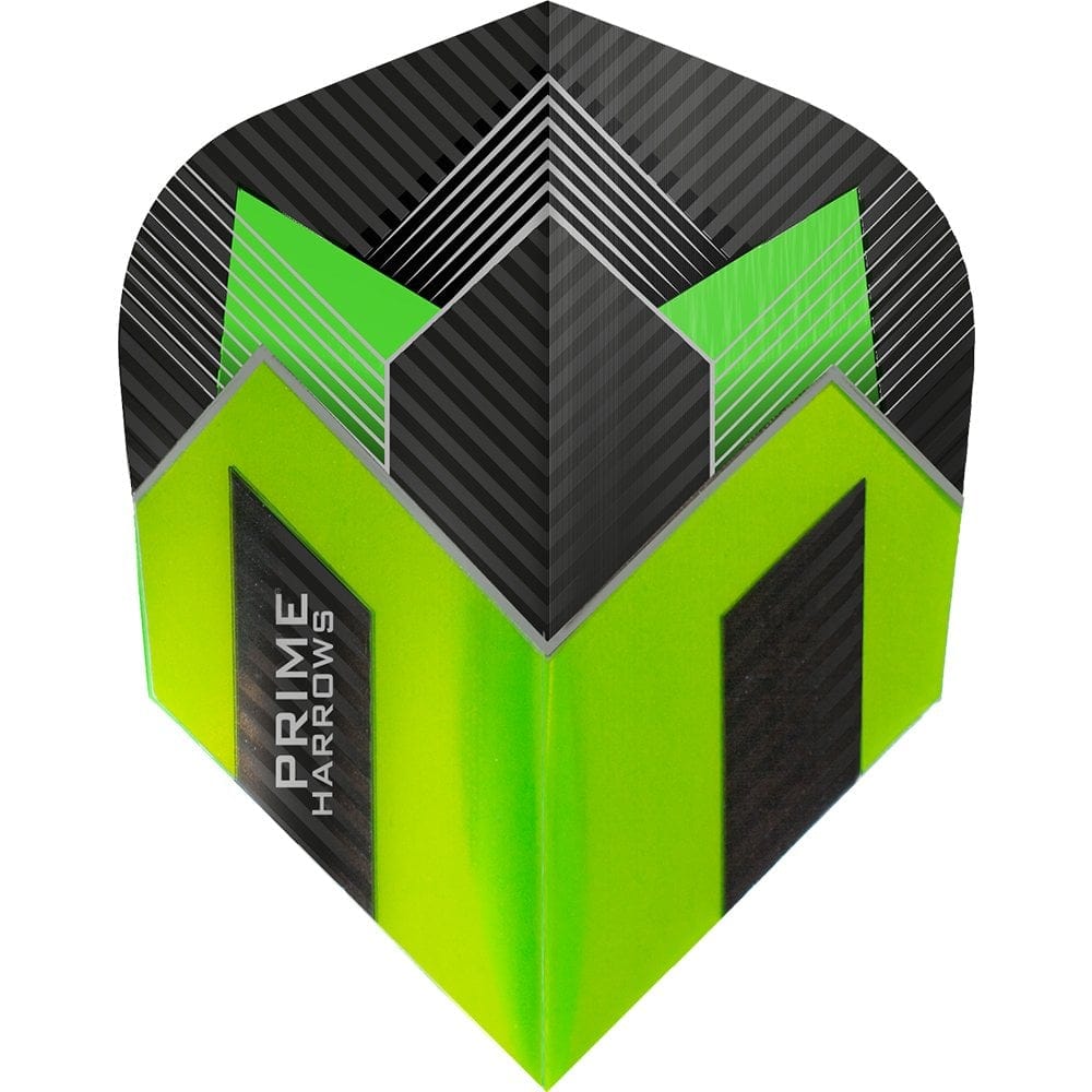 Harrows Prime Dart Flights - No6 - Std - Green