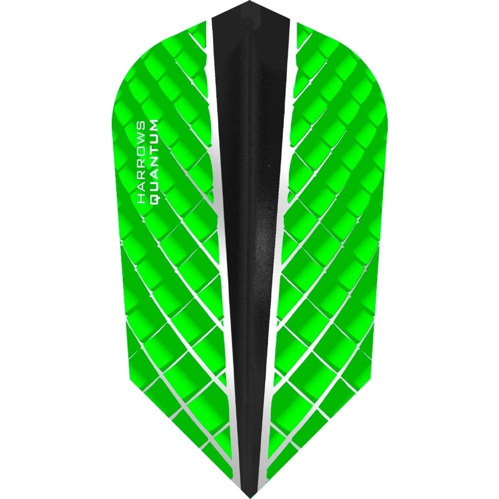 *Harrows Quantum X Dart Flights - 100 Micron - Slim Green