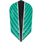 *Harrows Quantum X Dart Flights - 100 Micron - Slim Jade