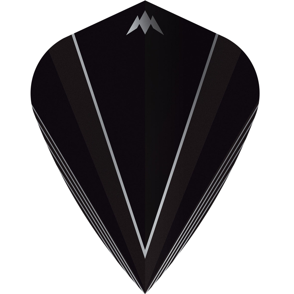 *Mission Shades Dart Flights - 100 Micron - Kite Black