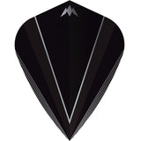 *Mission Shades Dart Flights - 100 Micron - Kite Black