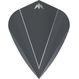 *Mission Shades Dart Flights - 100 Micron - Kite Grey