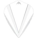 *Mission Shades Dart Flights - 100 Micron - Kite White