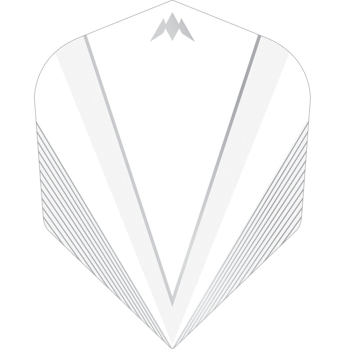 *Mission Shades Dart Flights - 100 Micron - No6 - Std White