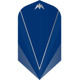 *Mission Shades Dart Flights - 100 Micron - Slim Blue