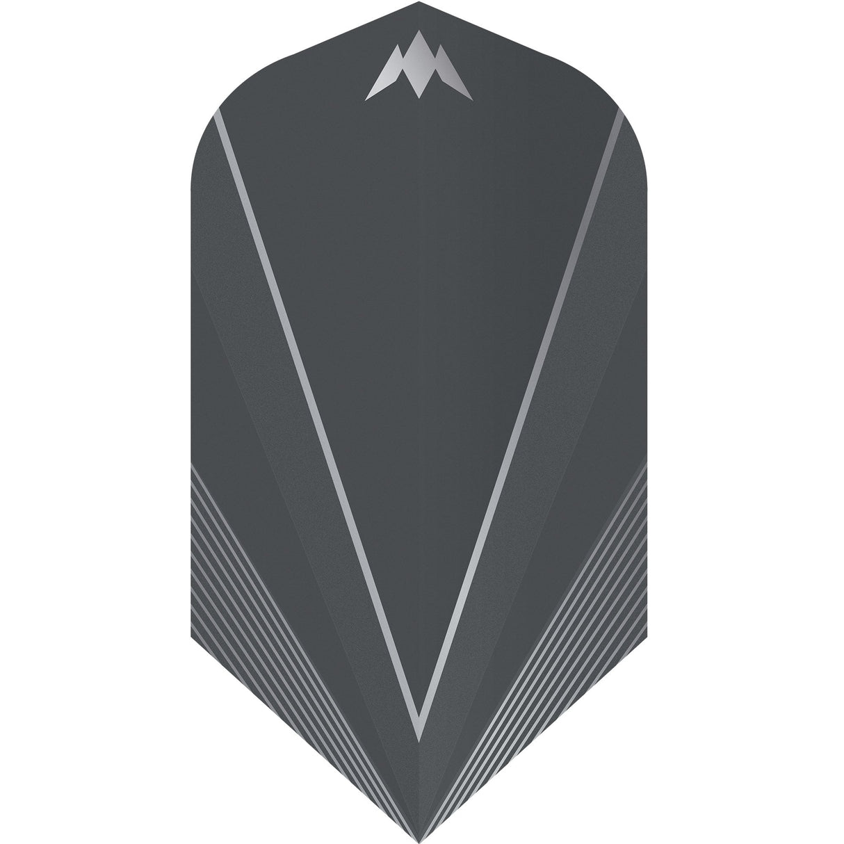 *Mission Shades Dart Flights - 100 Micron - Slim Grey