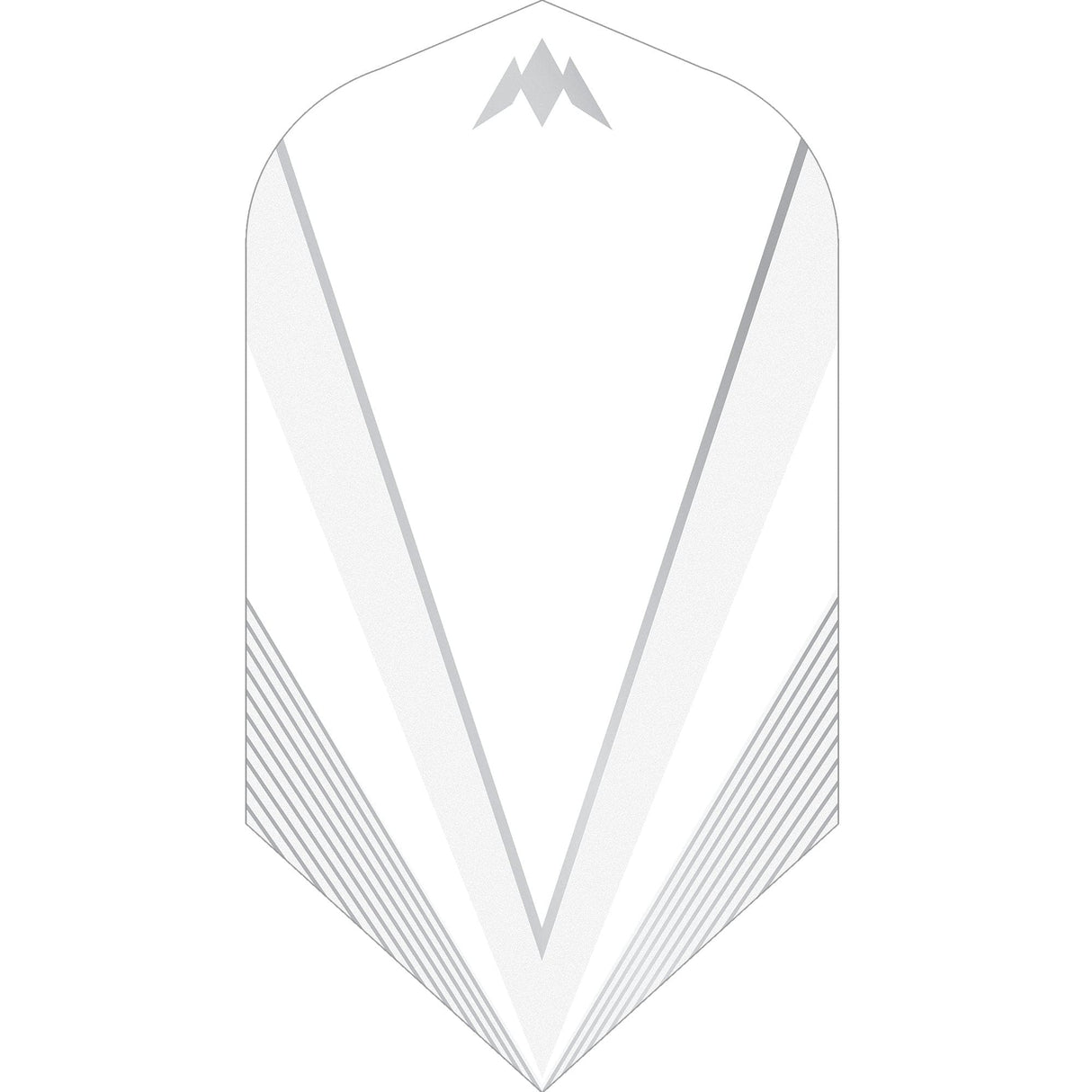 *Mission Shades Dart Flights - 100 Micron - Slim White